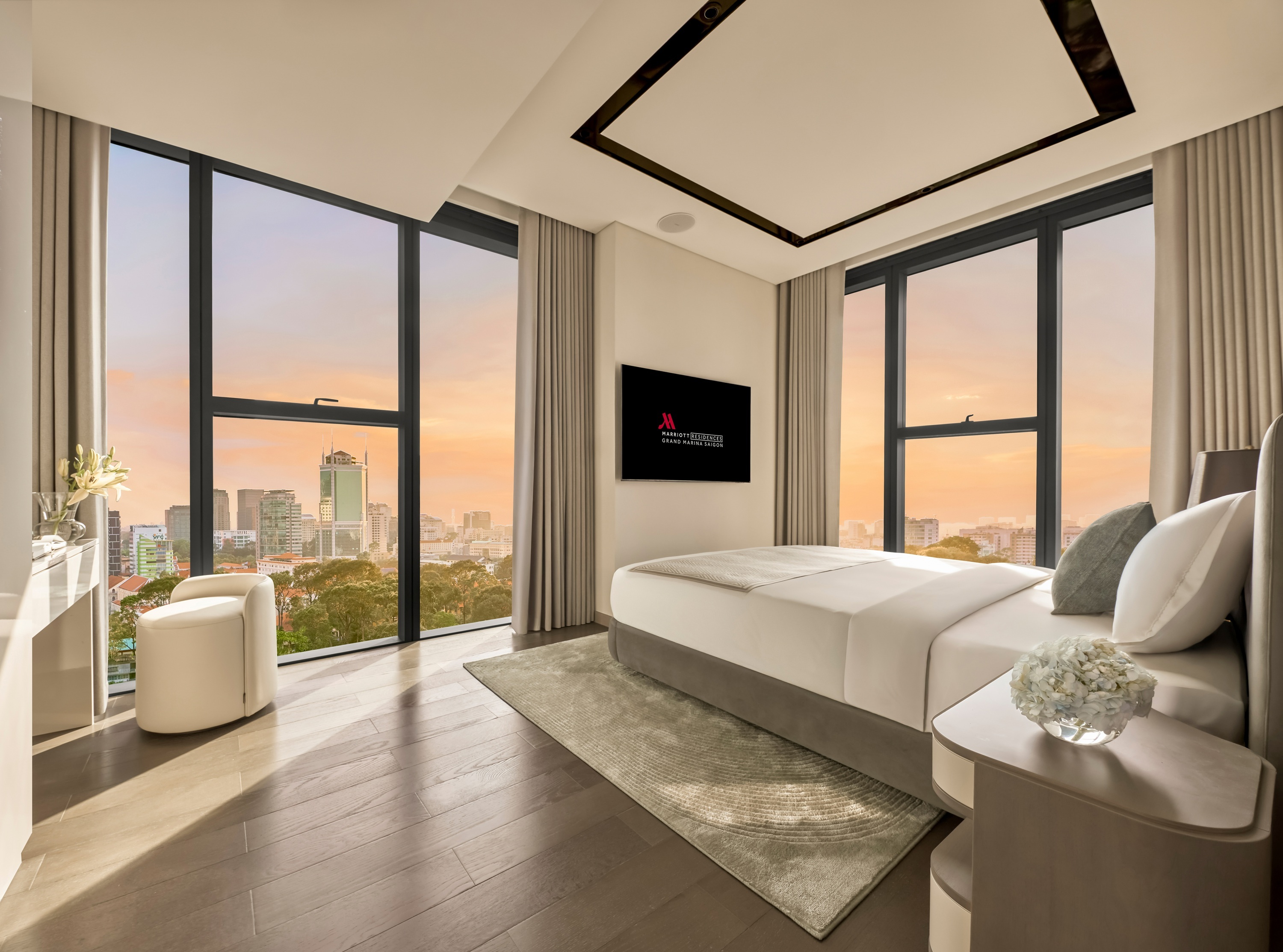 Không gian bên trong căn hộ Marriott Residences phiên bản đặc biệt - 14