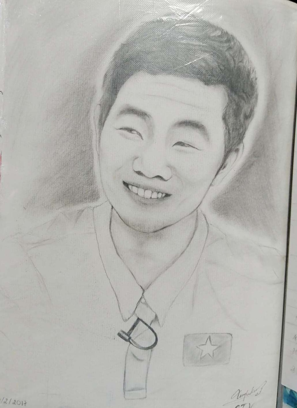 Nữ sinh Bạc Liêu đam mê “thổi hồn” vào thư pháp - 6 Nữ sinh Bạc Liêu đam mê “thổi hồn” vào thư pháp - 6