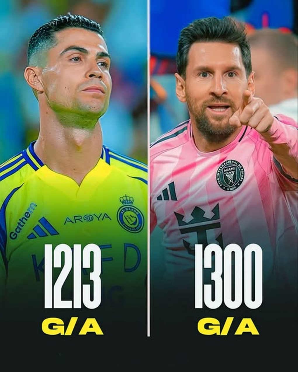 C.Ronaldo và Messi thi nhau khiến làng túc cầu dậy sóng - 2