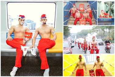 "Khoe thân" chụp ảnh trên tàu điện Cát Linh: Giới trẻ nói gì?