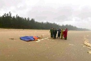 Vụ chìm tàu cá ở Nghệ An: Một thi thể trôi dạt vào bờ biển Hà Tĩnh