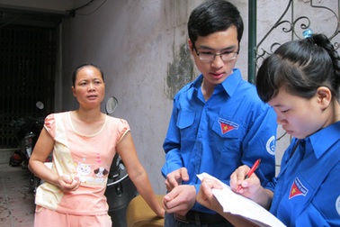 SV tình nguyện Bắc Giang ra quân tìm phòng trọ giá rẻ mùa thi