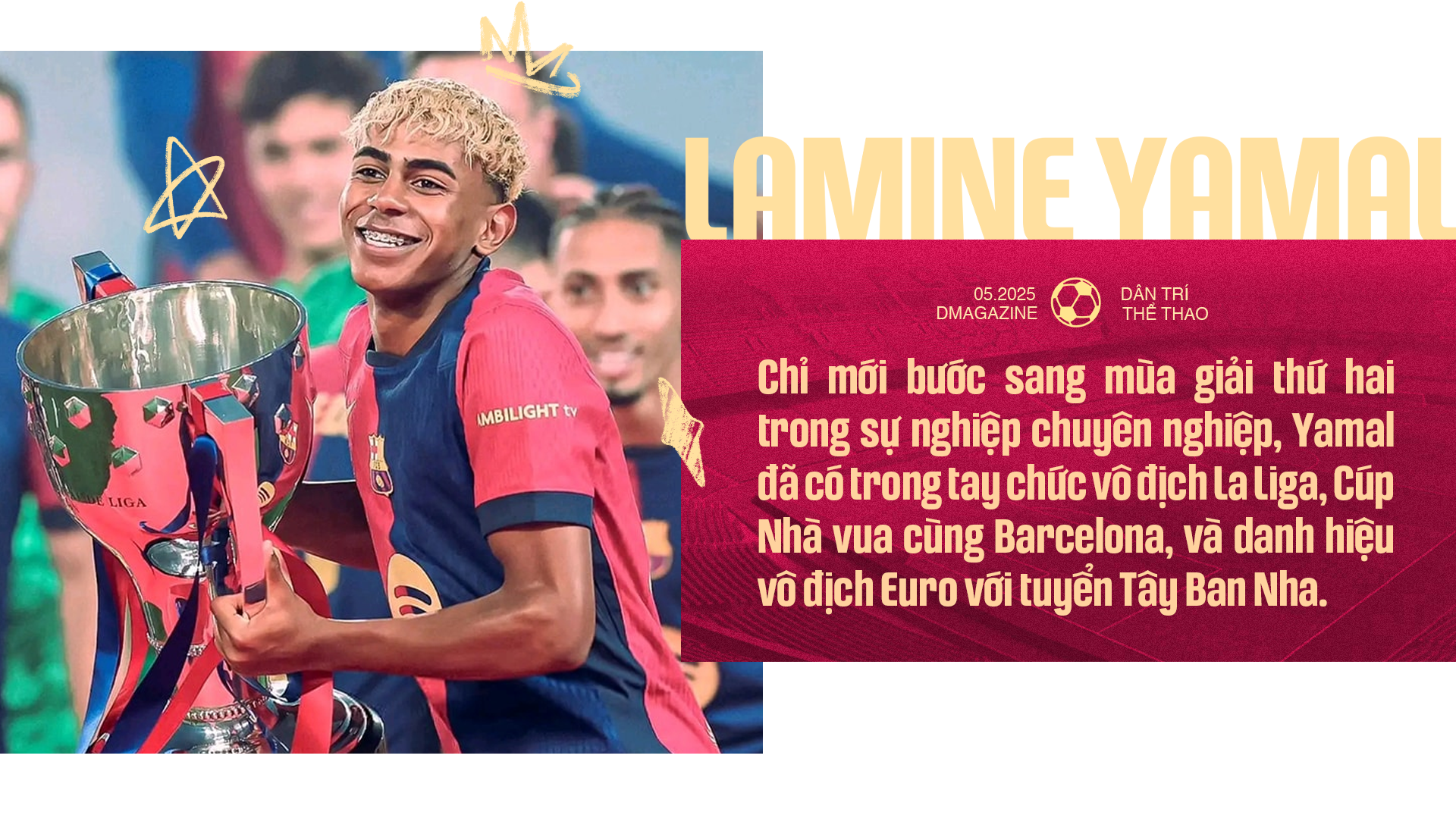 Ламин Ямал в 17 лет: личность Роналду и суперспособности Месси - 7 Lamine Yamal ở tuổi 17: Cá tính Ronaldo và kỹ năng siêu đẳng của Messi - 7