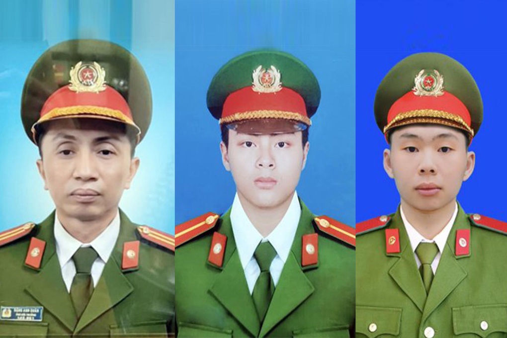 Truy tặng Huân chương Chiến công hạng Nhất cho 3 cảnh sát chữa cháy hy sinh - 1 Truy tặng Huân chương Chiến công hạng Nhất cho 3 cảnh sát chữa cháy hy sinh - 1