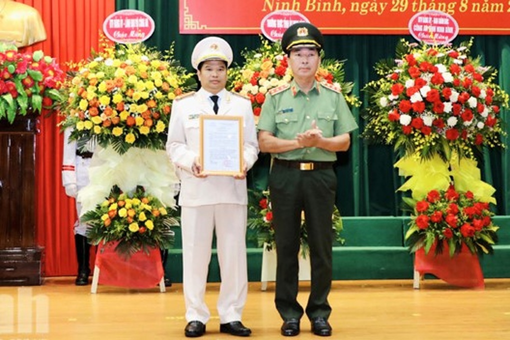 Phó chánh Văn phòng cơ quan CSĐT làm Giám đốc Công an tỉnh Ninh Bình - 1 Phó chánh Văn phòng cơ quan CSĐT làm Giám đốc Công an tỉnh Ninh Bình - 1