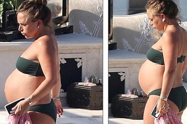 Con gái ông chủ Topshop lần đầu lộ bụng bầu