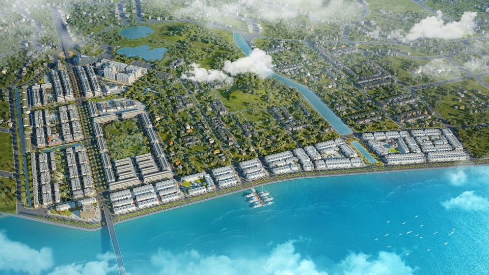 Chủ tịch FLC thị sát tiến độ xây dựng khu đô thị ven biển hiện đại bậc nhất Quảng Ninh - 1 Chủ tịch FLC thị sát tiến độ xây dựng khu đô thị ven biển hiện đại bậc nhất Quảng Ninh - 1