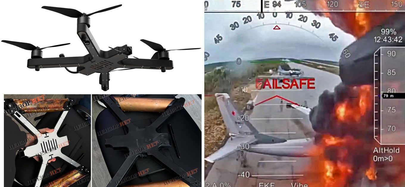 Điều ít biết về UAV ong bắp cày Ukraine dùng trong chiến dịch Mạng nhện - 1