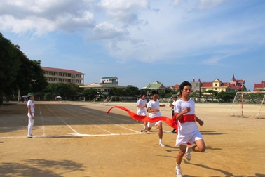 Sôi nổi thi năng khiếu vào khoa Giáo dục thể chất