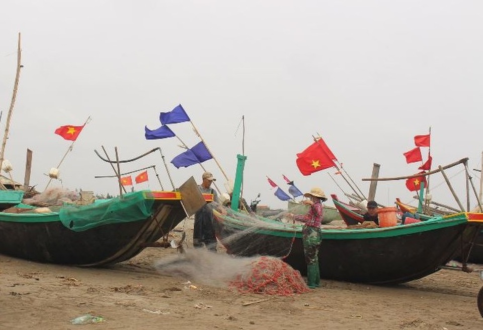 Đầu xuân, ngư dân Nam Định ra khơi nhưng thu nhập giảm - 1 Đầu xuân, ngư dân Nam Định ra khơi nhưng thu nhập giảm - 1