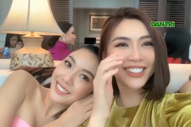 Thuý Vân - Tường Linh tình tứ mọi lúc mọi nơi