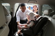 Cục CSGT nói về đề xuất "xe khách, taxi không cần lắp ghế trẻ em"