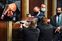 Dấu hiệu đặc biệt trên súng của cảnh sát Mỹ trong vụ bạo loạn quốc hội