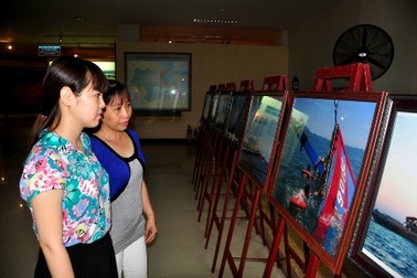 Triển lãm hình ảnh tàu cá bị tàu Trung Quốc đâm chìm