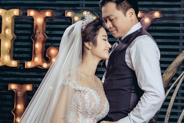 Ngắm ảnh cưới đẹp lộng lẫy của Hoa hậu Thu Ngân