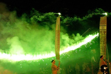 Bắn pháo hoa tầm thấp trong 2 đêm Festival Huế 2010