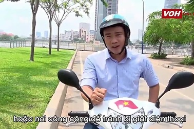 Cách xử lý khi bị cướp giật điện thoại