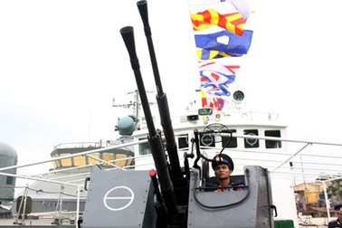 Hình ảnh 3 tàu Cảnh sát biển Việt Nam vừa đi vào hoạt động 