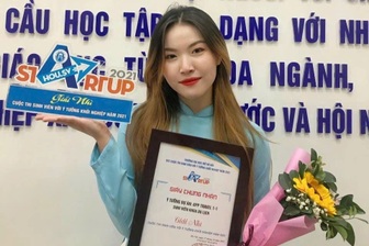 Nữ sinh giành được suất học bổng Ireland có tỷ lệ cạnh tranh khốc liệt