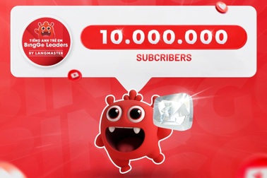 BingGo Leaders: Thương hiệu giáo dục trẻ em đạt nút kim cương YouTube
