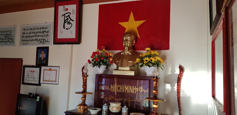Tấm lòng tôn kính của người cựu binh với Bác Hồ - 1 Tấm lòng tôn kính của người cựu binh với Bác Hồ - 1