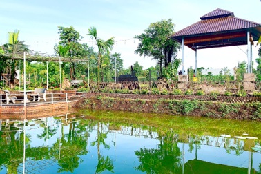 Dốc hết tiền tiết kiệm, 9X phố núi "tậu" đất, làm nhà vườn 3.000m2 đẹp mê