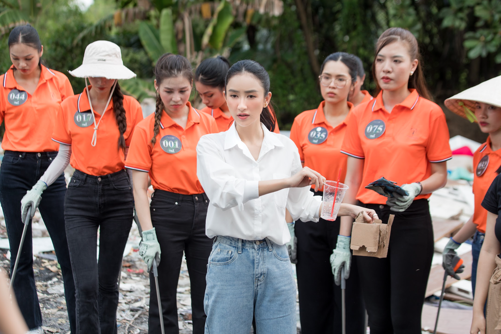Á hậu Hà Thu khắt khe với thí sinh Miss Earth Vietnam 2023 - 1 Á hậu Hà Thu khắt khe với thí sinh Miss Earth Vietnam 2023 - 1
