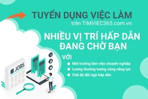 Timviec365.com.vn - Đáp ứng mọi nhu cầu tuyển dụng