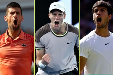 Sinner dễ thở, Djokovic cùng nhánh Alcaraz tại Australian Open 2025