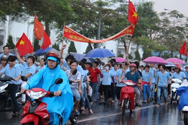Yêu nước thì không thể phá hoại sản xuất