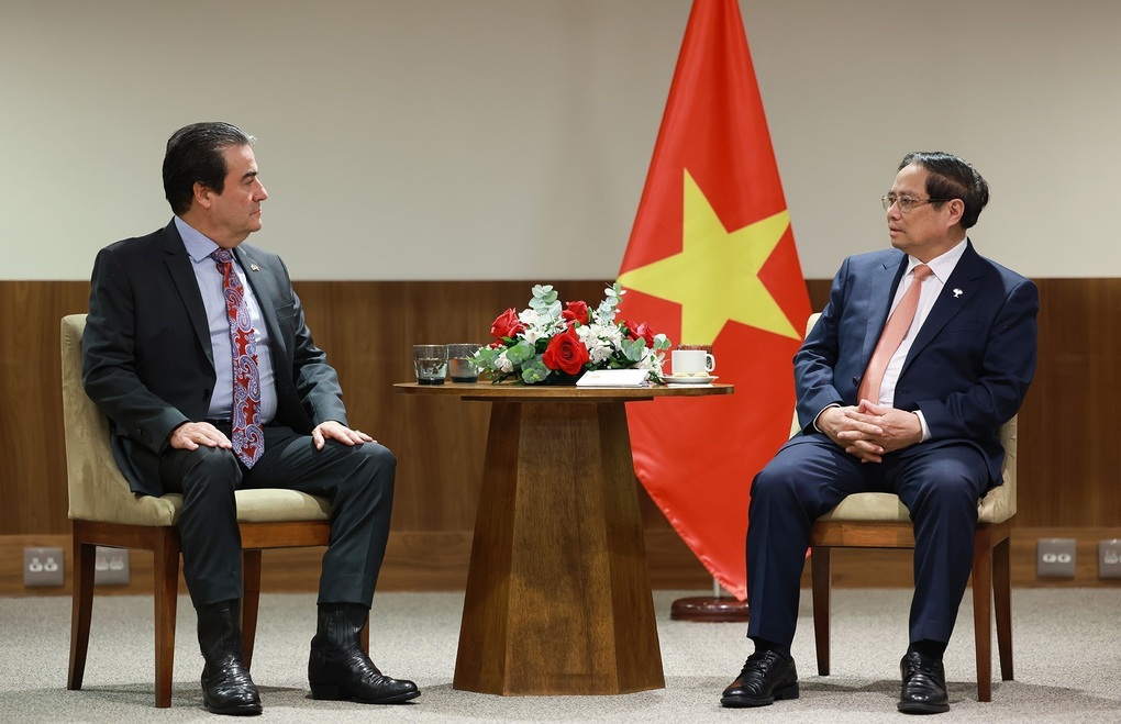 Thủ tướng giới thiệu thẻ căn cước của Việt Nam với lãnh đạo tập đoàn Brazil - 1