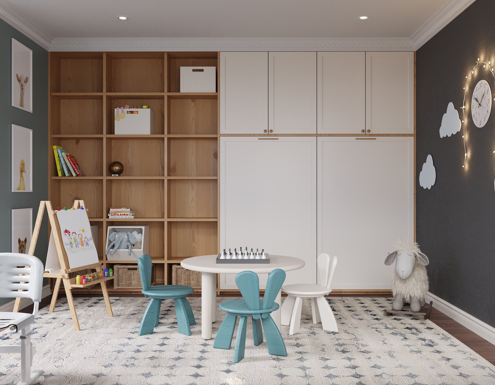 Bên trong căn hộ 240 m2 với nội thất phong cách Modern Classic, nhìn là mê - 19 Bên trong căn hộ 240 m2 với nội thất phong cách Modern Classic, nhìn là mê - 19