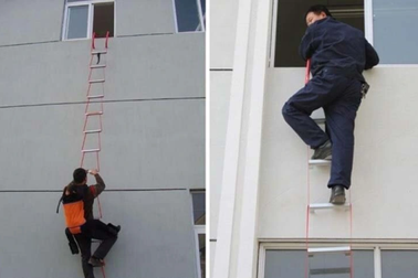 Thang dây thoát hiểm "cháy hàng" trên các sàn thương mại điện tử