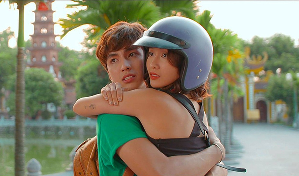 Thanh Sơn, Bình An thường xuyên tranh giành nhau một cô gái trên phim - 1