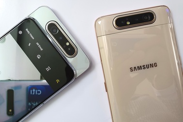 Samsung bất ngờ ra mắt Galaxy A80 có camera trượt xoay 180 độ