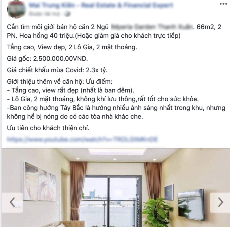 Thời “đại dịch, đừng vội vàng xuống tiền mua nhà chỉ vì lời rao cắt lỗ - 1 Thời “đại dịch, đừng vội vàng xuống tiền mua nhà chỉ vì lời rao cắt lỗ - 1