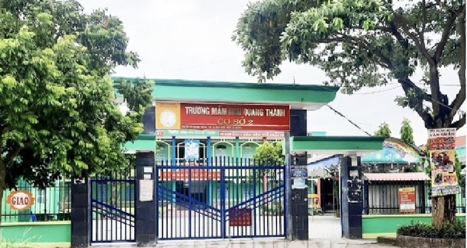 Trường Mầm non Quang Thành (Kinh Môn) cho trẻ nghỉ học từ ngày 18-19.7 để tránh bão số 1 Talim. 