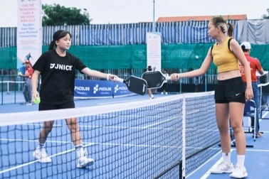 Tay vợt 16 tuổi Trần Phương Anh giành 2 HCV pickleball ở giải châu Á