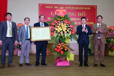 Vĩnh Phúc: Tam Đảo có thêm 2 thị trấn