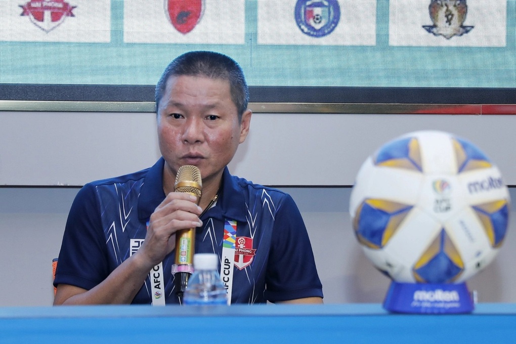 HLV Chu Đình Nghiêm: CLB Malaysia đã đánh giá thấp Hải Phòng FC - 1 HLV Chu Đình Nghiêm: CLB Malaysia đã đánh giá thấp Hải Phòng FC - 1