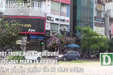 Hà Nội: Muôn kiểu tái chiếm lòng đường vỉa hè