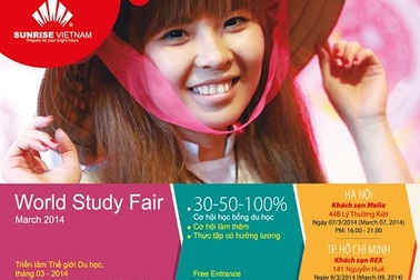 Tưng bừng quà tặng, học bổng tại triển lãm Thế giới Du học tháng 3