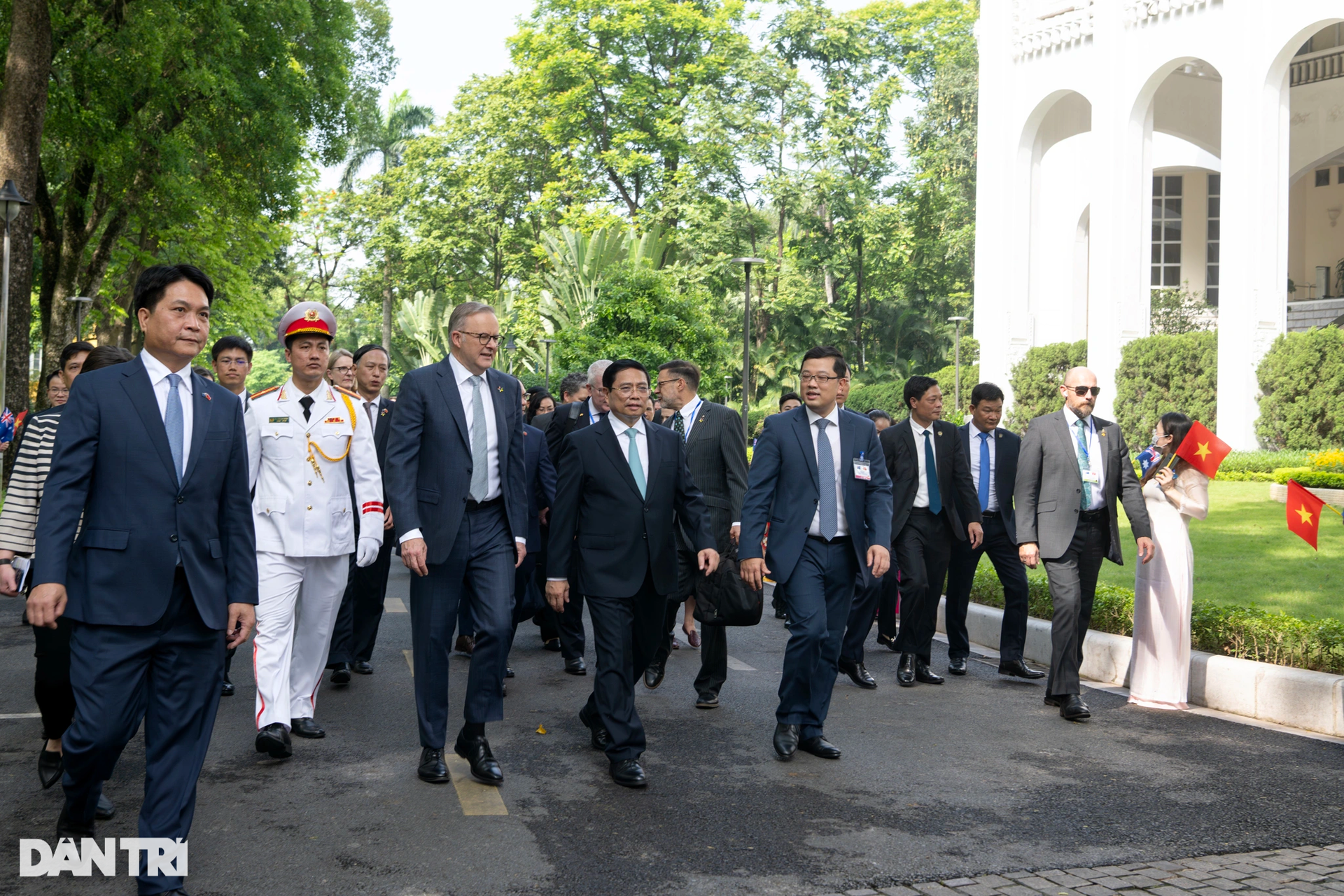 Thủ tướng Phạm Minh Chính chủ trì lễ đón Thủ tướng Australia thăm Việt Nam - 5 Thủ tướng Phạm Minh Chính chủ trì lễ đón Thủ tướng Australia thăm Việt Nam - 5