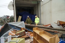 15 phút lốc xoáy càn quét kinh hoàng ở Thanh Hoá, nhiều nhà dân tan hoang