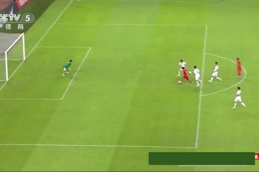 U22 Trung Quốc ấn định chiến thắng 2-1 trước U22 Việt Nam