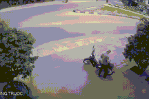 Va chạm với xe ben, 2 người đi xe máy thương vong