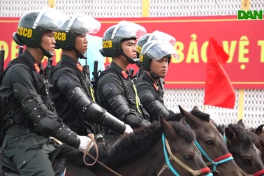 Diện mạo mới lạ của Đoàn cảnh sát cơ động kỵ binh