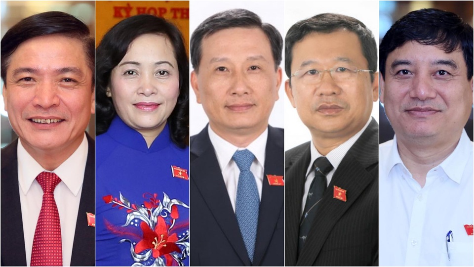 Ủy ban Thường vụ Quốc hội có 5 Ủy viên mới - 1 Ủy ban Thường vụ Quốc hội có 5 Ủy viên mới - 1