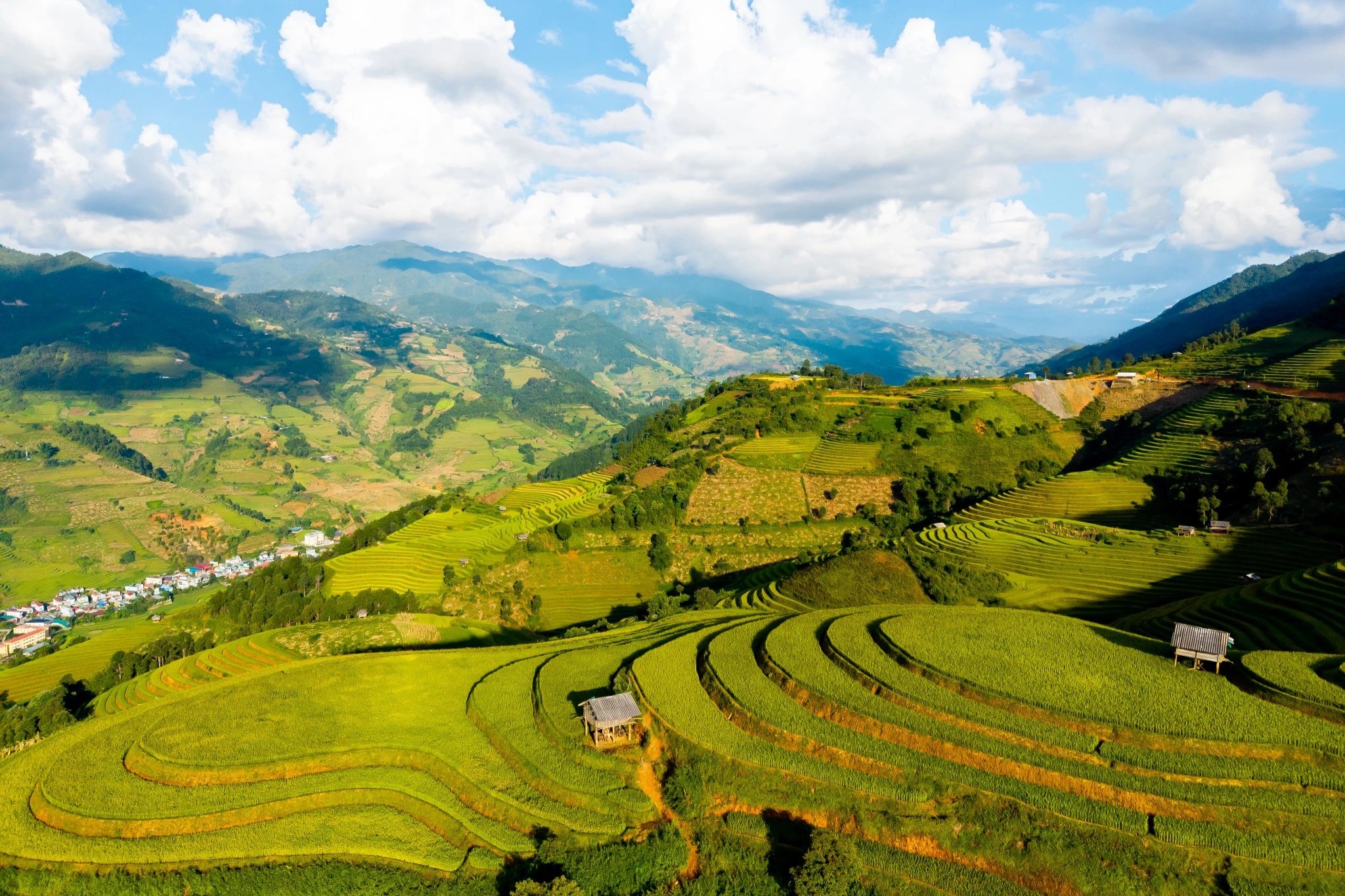 Sợ cảnh chen chúc check-in, khách tranh thủ lên Mù Cang Chải ngắm lúa sớm - 1