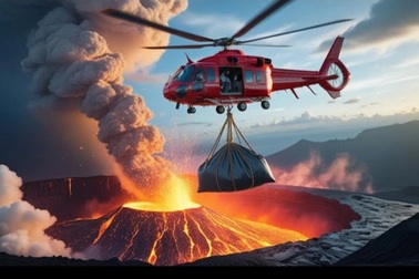 Sẽ ra sao nếu nhân loại đổ rác vào núi lửa?